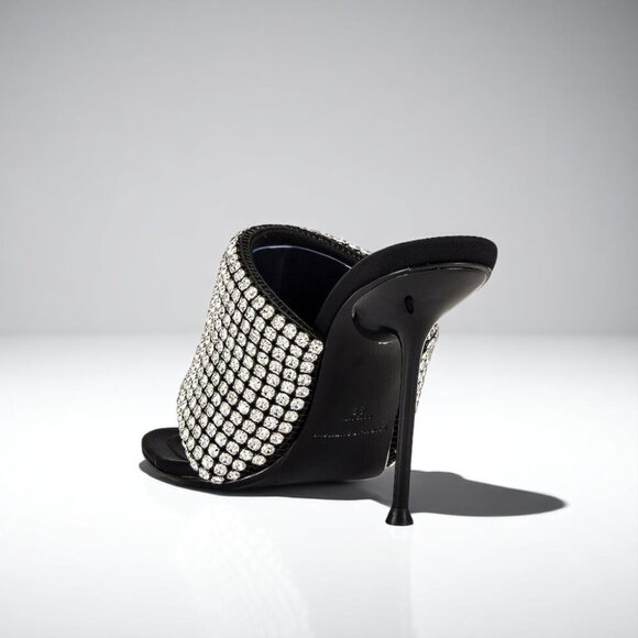 NIB Authentic Alexander Wang Sienna Crystal Slide Sandal - Picture 8 of 10
